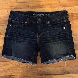 American Eagle Shorts Dark Denim